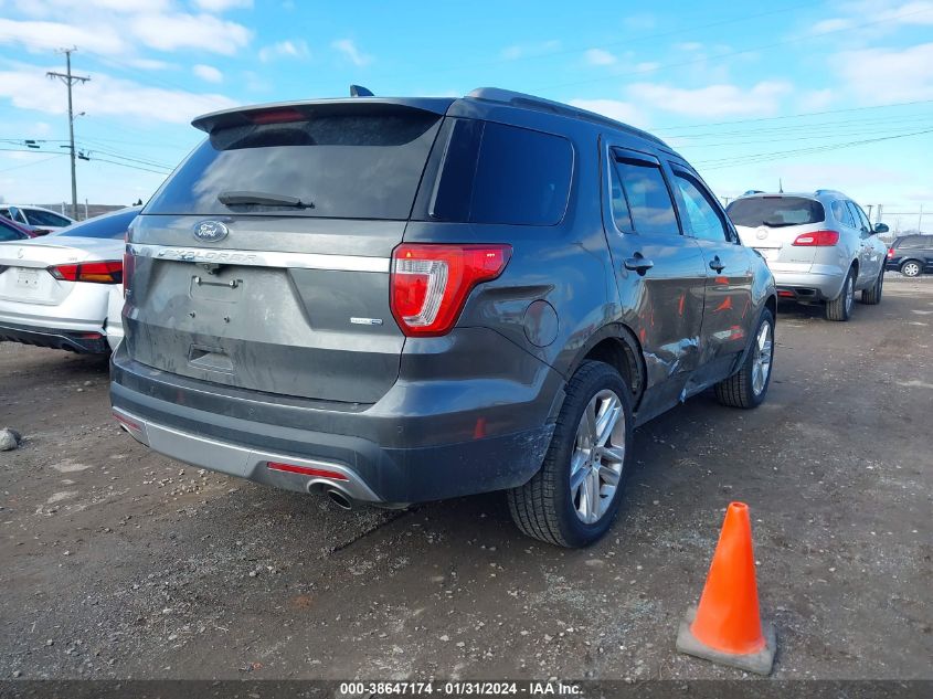 2016 FORD EXPLORER XLT - 1FM5K8D89GGD33843