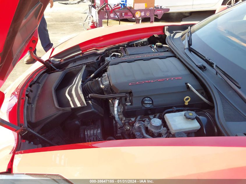 2014 CHEVROLET CORVETTE STINGRAY - 1G1YF3D70E5114870