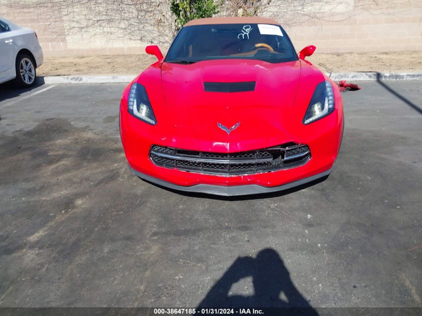 2014 CHEVROLET CORVETTE STINGRAY - 1G1YF3D70E5114870