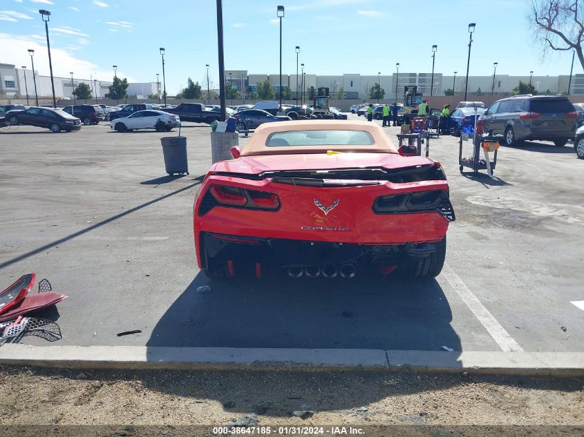 2014 CHEVROLET CORVETTE STINGRAY - 1G1YF3D70E5114870