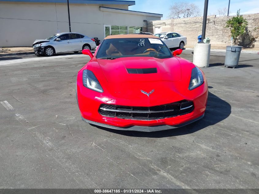 2014 CHEVROLET CORVETTE STINGRAY - 1G1YF3D70E5114870
