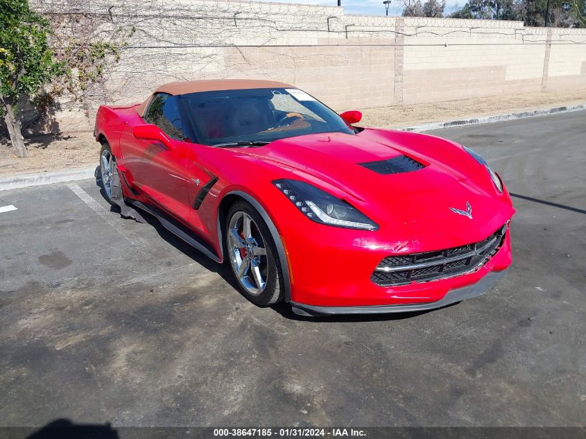 2014 CHEVROLET CORVETTE STINGRAY - 1G1YF3D70E5114870