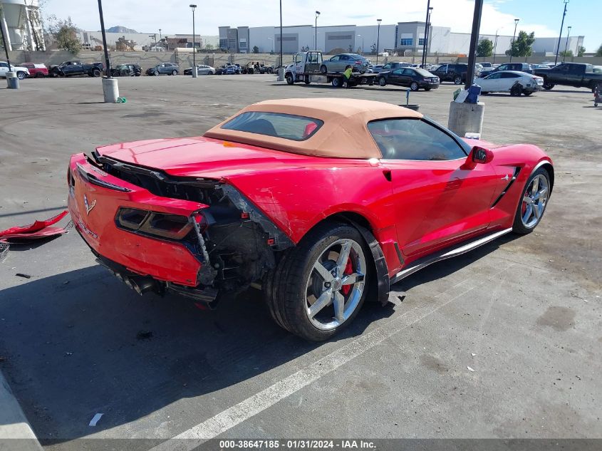 2014 CHEVROLET CORVETTE STINGRAY - 1G1YF3D70E5114870
