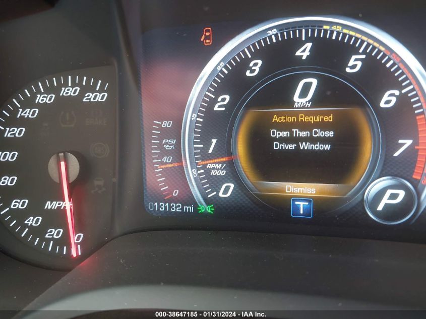 2014 CHEVROLET CORVETTE STINGRAY - 1G1YF3D70E5114870