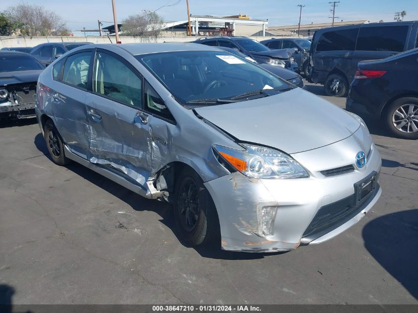 2015 TOYOTA PRIUS - JTDKN3DU6F0451600