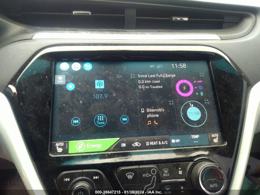 2017 CHEVROLET BOLT EV LT - 1G1FW6S02H4173251