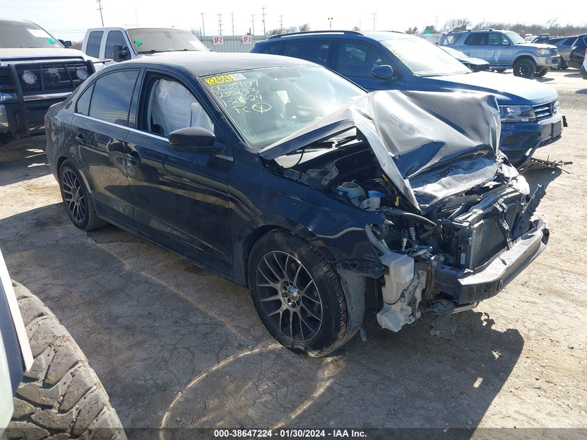 VIN 3VW167AJ0HM235653 2017 VOLKSWAGEN JETTA 1.4T S