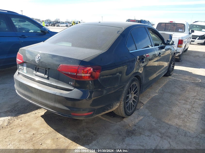 VIN 3VW167AJ0HM235653 2017 VOLKSWAGEN JETTA 1.4T S