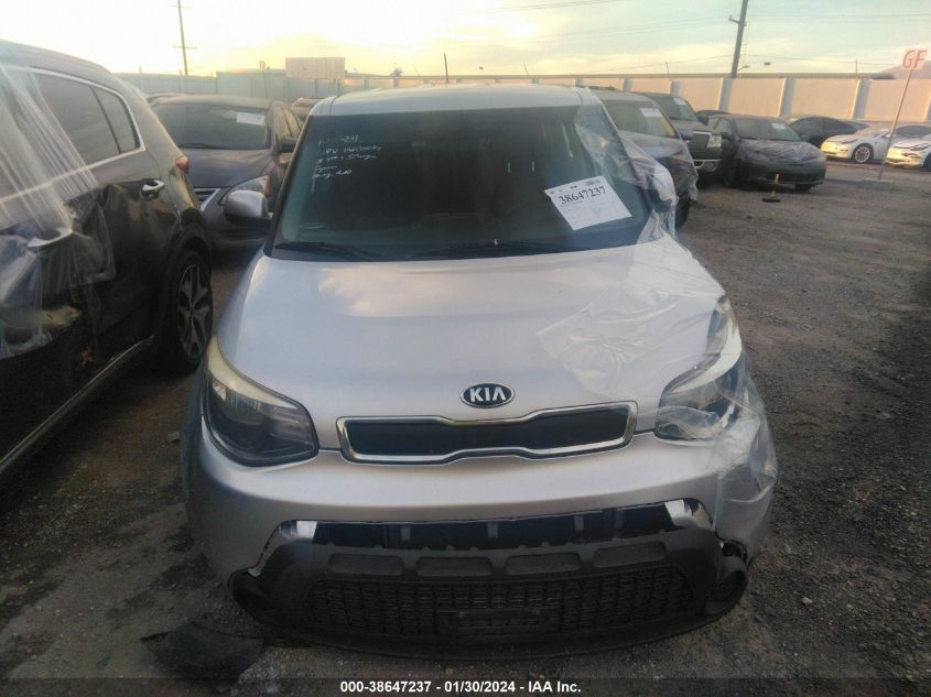 2015 KIA SOUL - KNDJN2A26F7765988