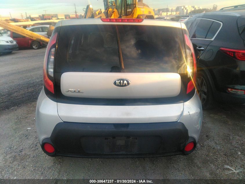 2015 KIA SOUL - KNDJN2A26F7765988