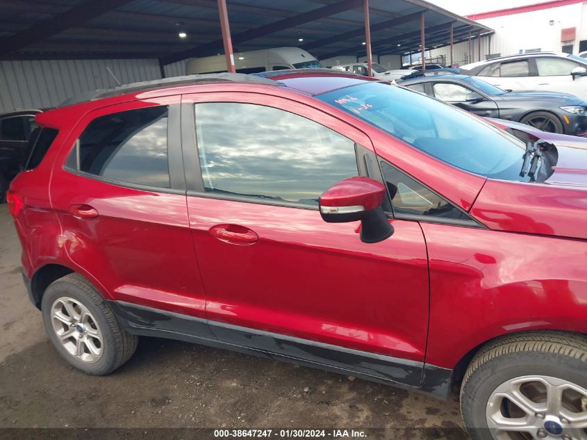 2020 FORD ECOSPORT SE - MAJ6S3GL7LC341264