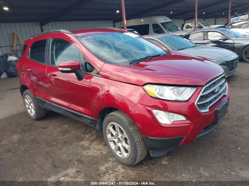 2020 FORD ECOSPORT SE - MAJ6S3GL7LC341264