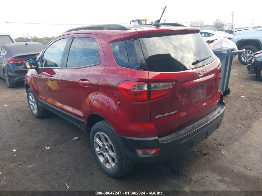 2020 FORD ECOSPORT SE - MAJ6S3GL7LC341264