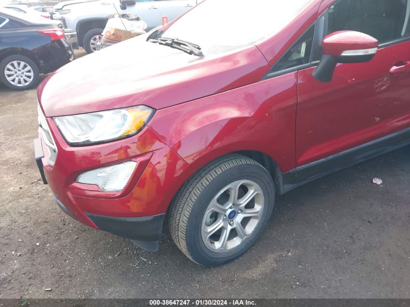 2020 FORD ECOSPORT SE - MAJ6S3GL7LC341264