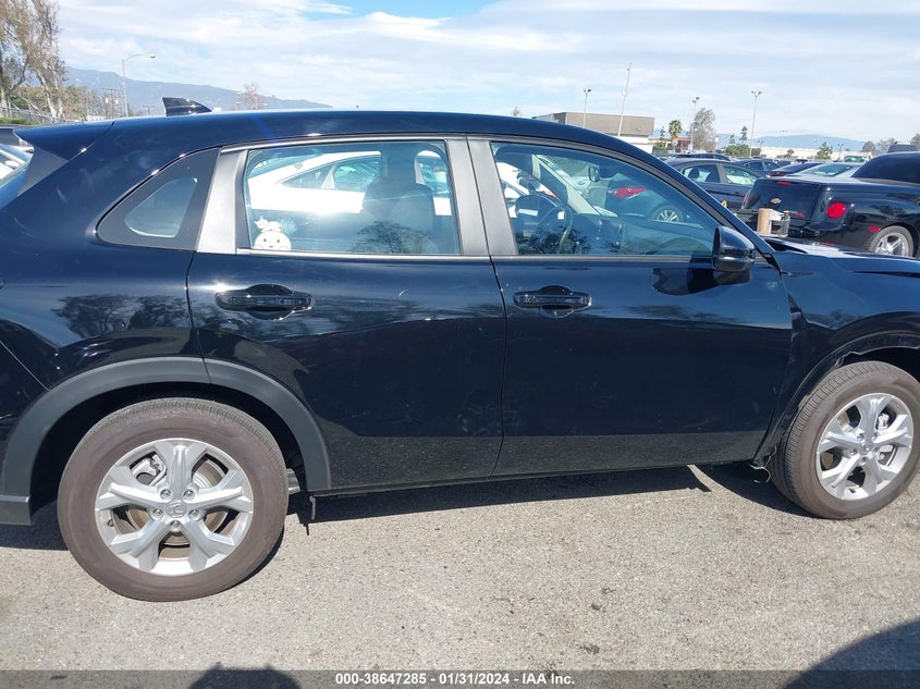 VIN 3CZRZ1H36PM740266 2023 HONDA HR-V 2WD LX
