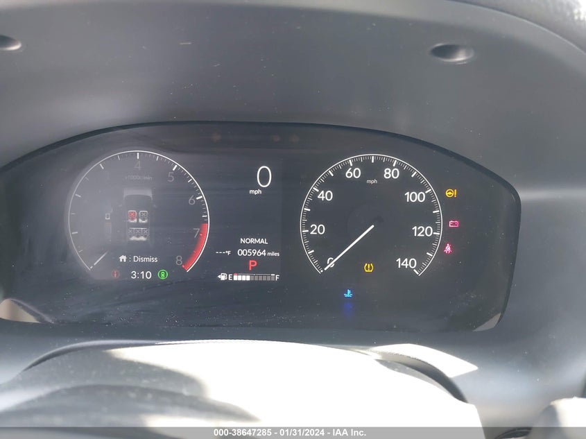 VIN 3CZRZ1H36PM740266 2023 HONDA HR-V 2WD LX