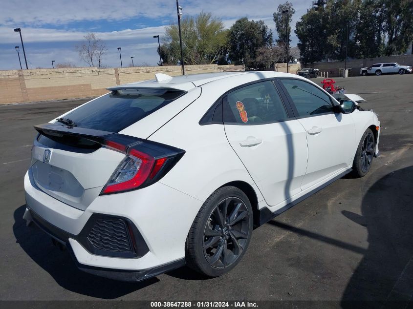 2017 HONDA CIVIC SPORT - SHHFK7H46HU426985
