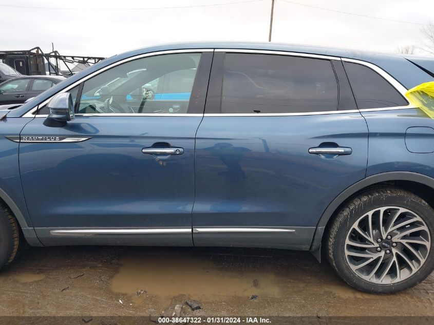 2019 LINCOLN NAUTILUS RESERVE - 2LMPJ8L99KBL41645