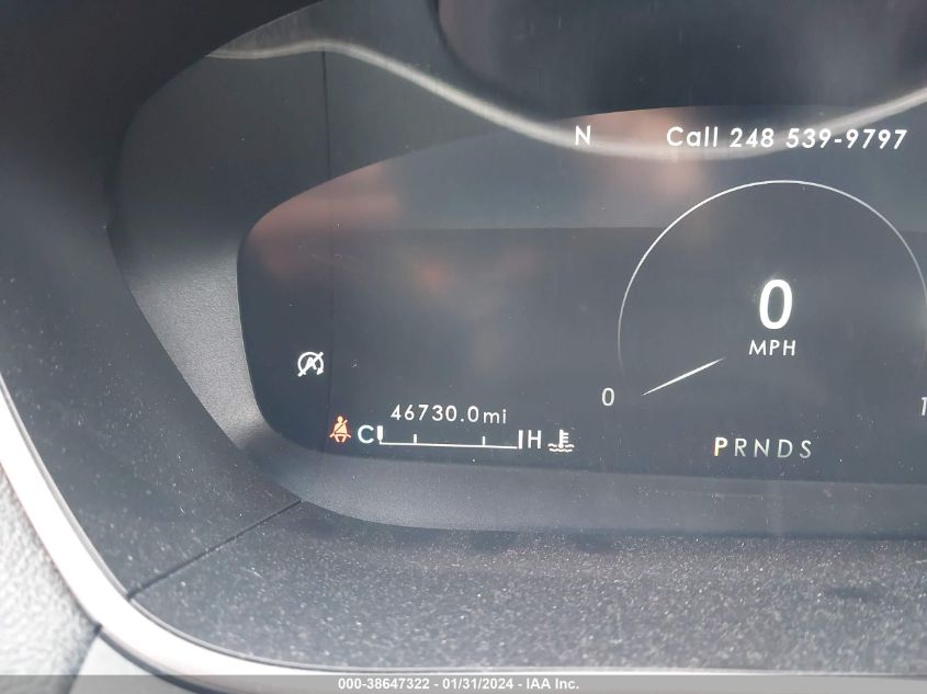 2019 LINCOLN NAUTILUS RESERVE - 2LMPJ8L99KBL41645