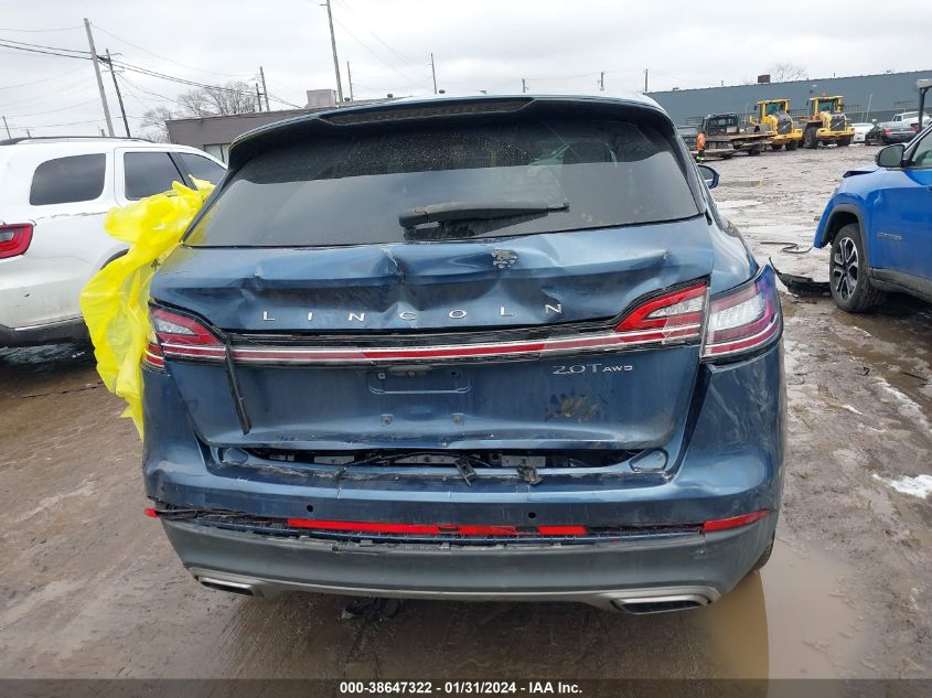 2019 LINCOLN NAUTILUS RESERVE - 2LMPJ8L99KBL41645