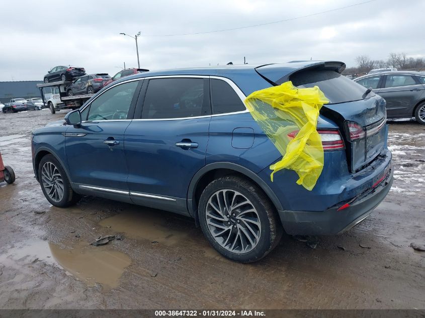 2019 LINCOLN NAUTILUS RESERVE - 2LMPJ8L99KBL41645