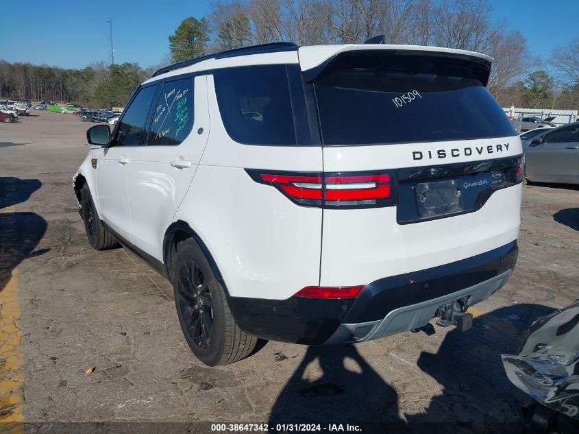 2019 LAND ROVER DISCOVERY HSE - SALRR2RVXKA081117
