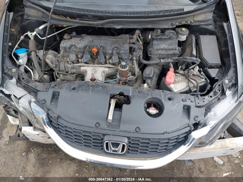 2015 HONDA CIVIC LX - 19XFB2F54FE035837