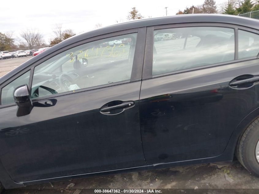 2015 HONDA CIVIC LX - 19XFB2F54FE035837