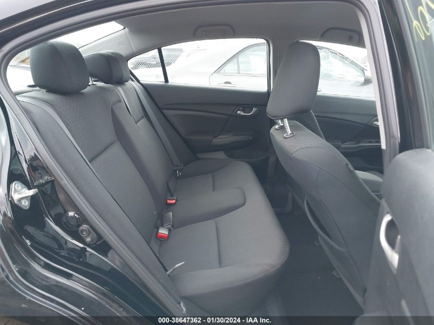 2015 HONDA CIVIC LX - 19XFB2F54FE035837