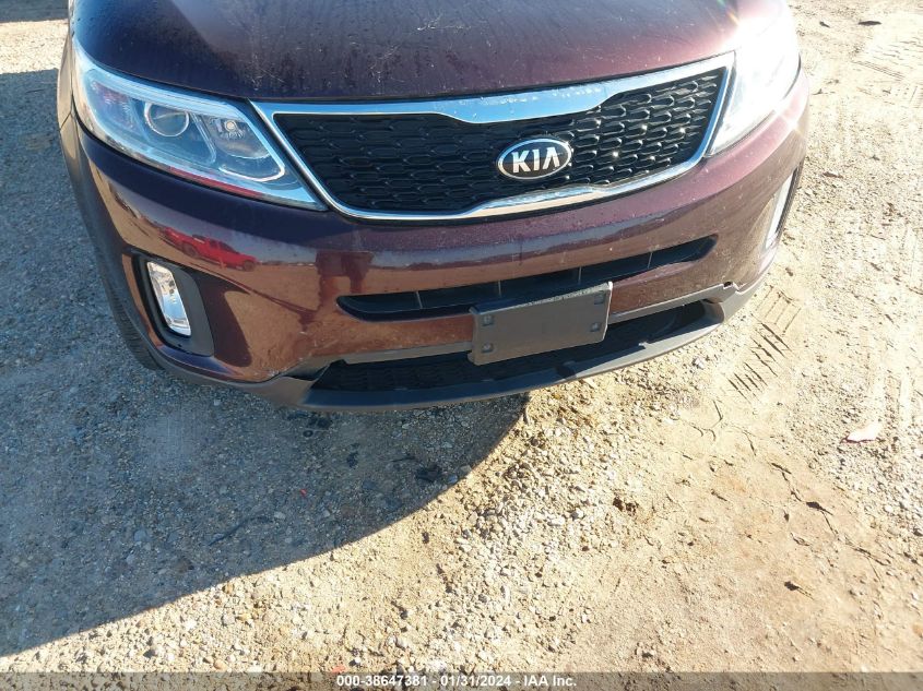 2014 KIA SORENTO LX - 5XYKTCA63EG520537