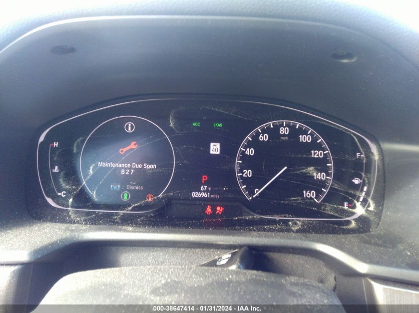 2019 HONDA ACCORD LX - 1HGCV1F11KA119663