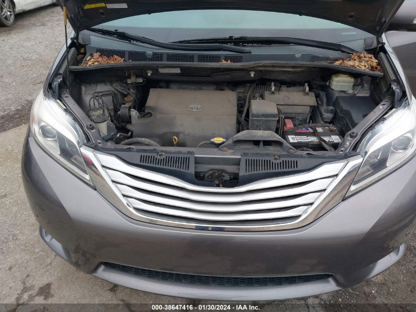2015 TOYOTA SIENNA LIMITED PREMIUM 7 PASSENGER - 5TDDK3DC0FS112045