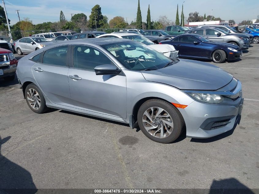 2018 HONDA CIVIC EX - 2HGFC2F74JH528382