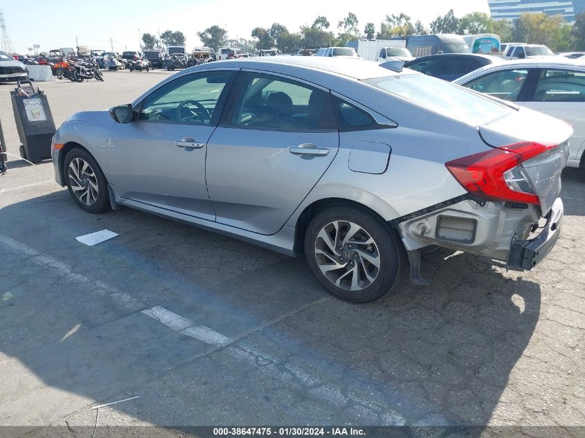 2018 HONDA CIVIC EX - 2HGFC2F74JH528382