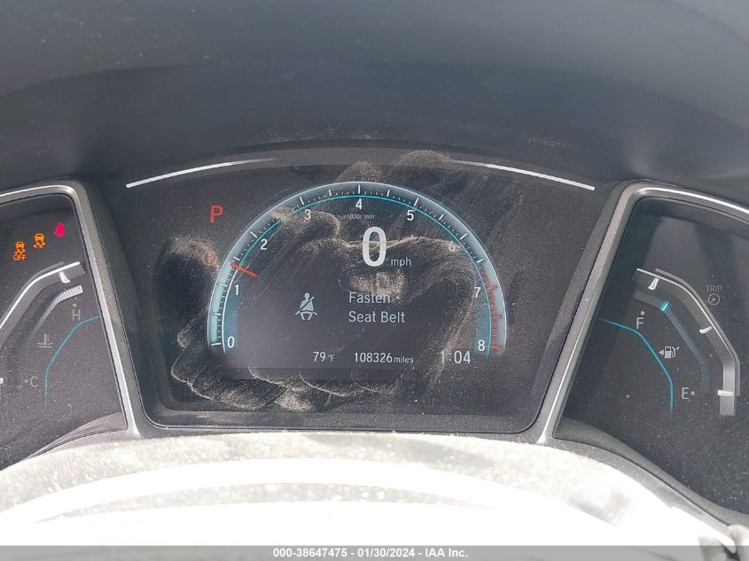 2018 HONDA CIVIC EX - 2HGFC2F74JH528382