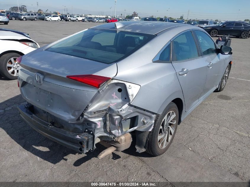 2018 HONDA CIVIC EX - 2HGFC2F74JH528382