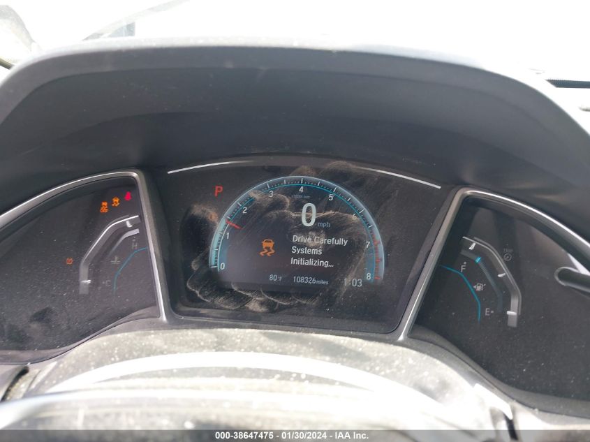 2018 HONDA CIVIC EX - 2HGFC2F74JH528382