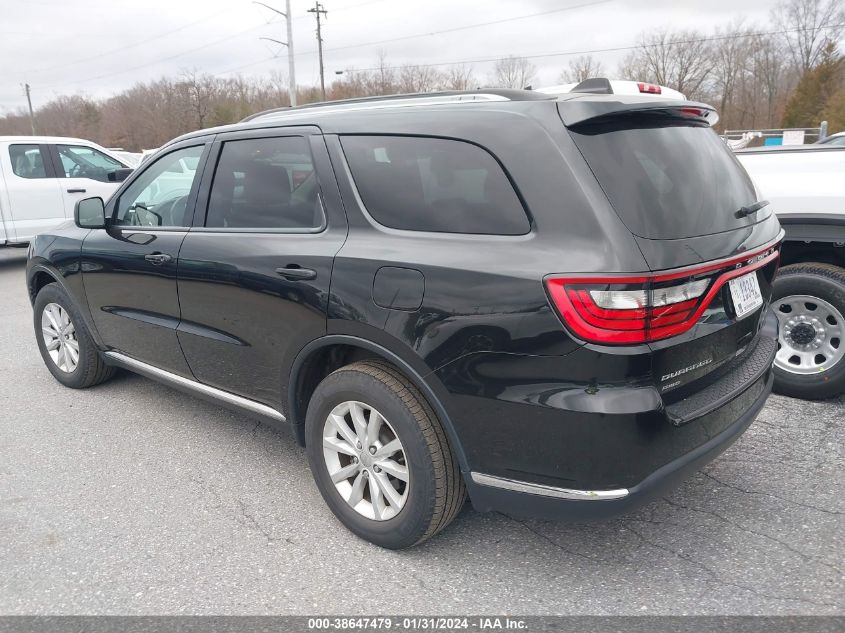 2015 DODGE DURANGO SXT - 1C4RDJAG9FC826768