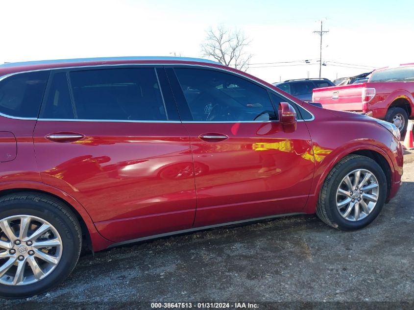 2019 BUICK ENVISION FWD ESSENCE - LRBFXCSA0KD058438