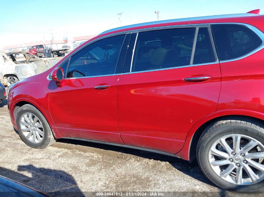 2019 BUICK ENVISION FWD ESSENCE - LRBFXCSA0KD058438