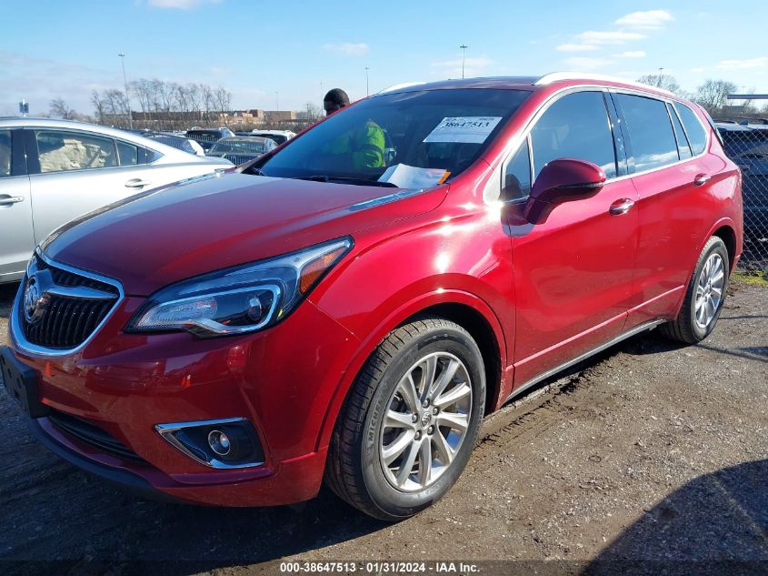2019 BUICK ENVISION FWD ESSENCE - LRBFXCSA0KD058438