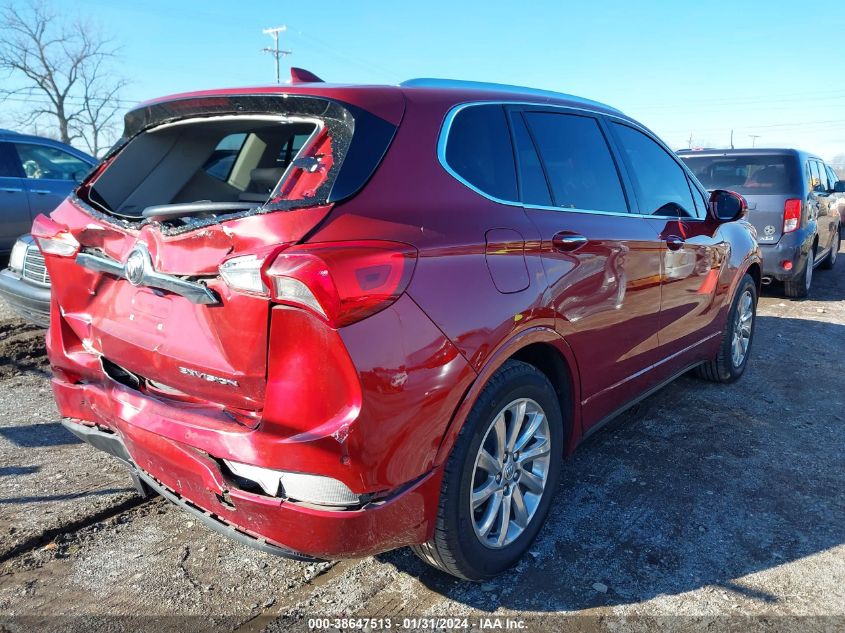 2019 BUICK ENVISION FWD ESSENCE - LRBFXCSA0KD058438