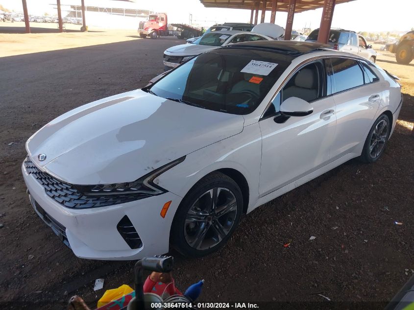 2021 KIA K5 EX - 5XXG34J26MG049561