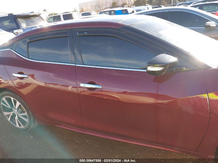 2016 NISSAN MAXIMA 3.5 PLATINUM - 1N4AA6AP3GC384077