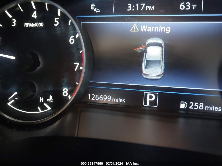 2016 NISSAN MAXIMA 3.5 PLATINUM - 1N4AA6AP3GC384077