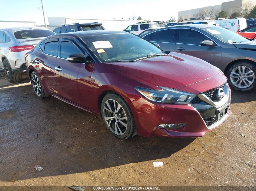 2016 NISSAN MAXIMA 3.5 PLATINUM - 1N4AA6AP3GC384077