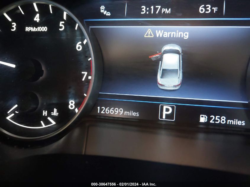 2016 NISSAN MAXIMA 3.5 PLATINUM - 1N4AA6AP3GC384077