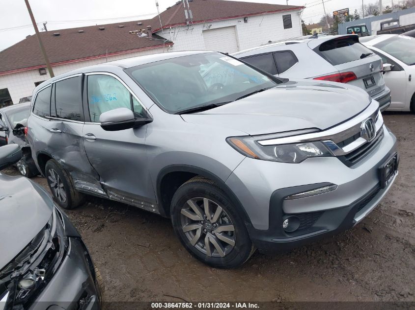 5FNYF6H35MB084438 HONDA PILOT AWD EX 2021