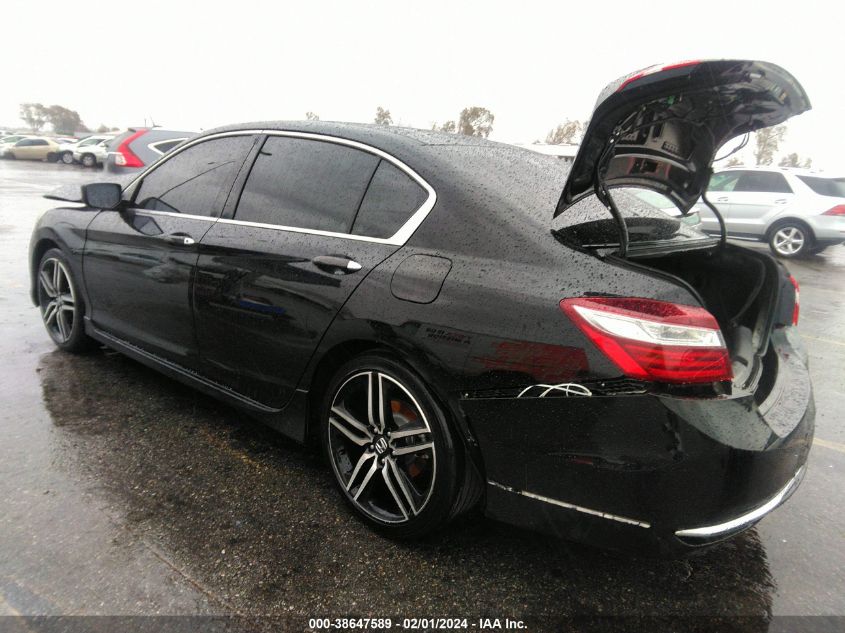 2017 HONDA ACCORD SPORT - 1HGCR2F59HA190275