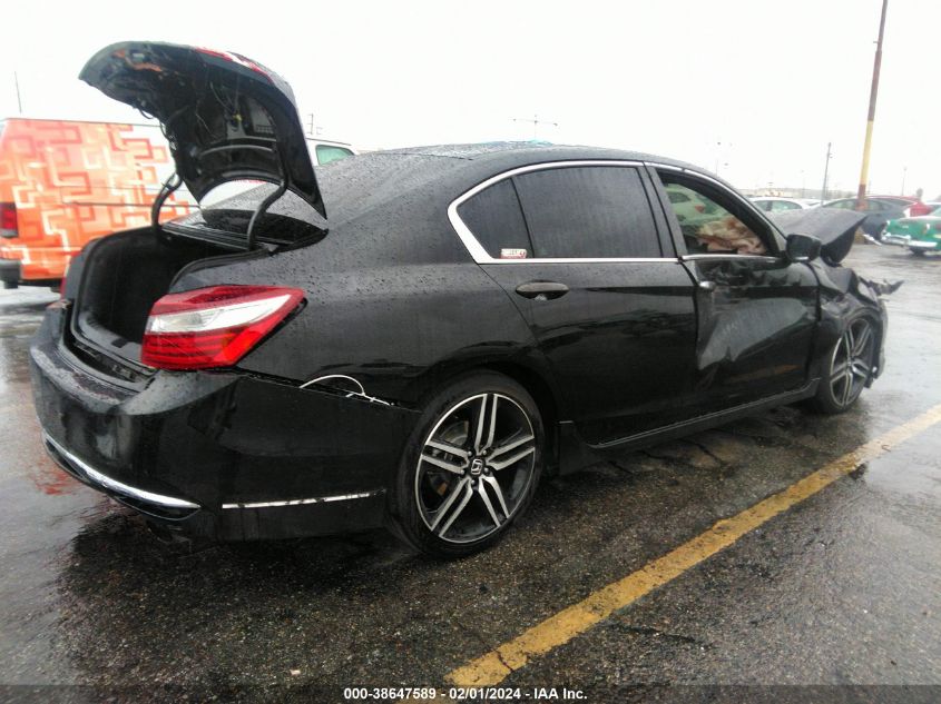 2017 HONDA ACCORD SPORT - 1HGCR2F59HA190275